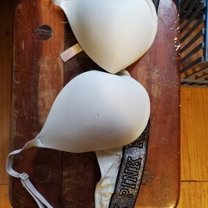 Victoria's Secret PINK White Bra